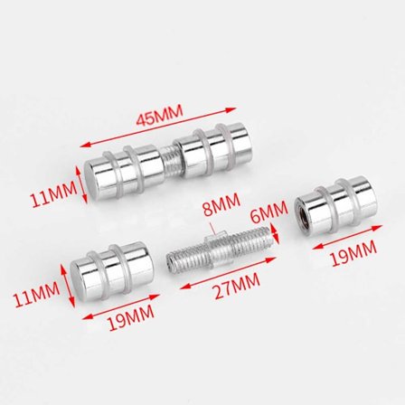 Hyllstöd Glas Hyllhållare 45MM1 PC 1 st 45mm1 Pc