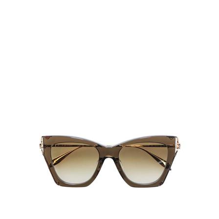 Alexander McQueen, Sunglasses Groen, Dames, Maat:ONE Size