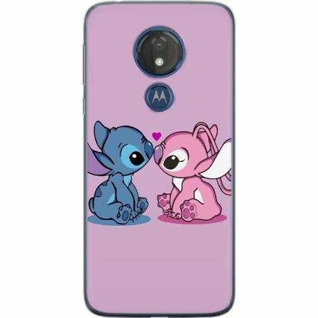 Motorola Moto G7 Power Skal / Mobilskal - Lilo And Stitch
