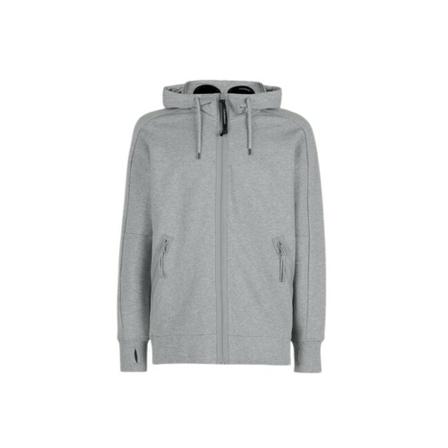 C.p. Company Zip-throughs , Grijs , Heren , Maat: 2XL Hoodies & sweatvesten