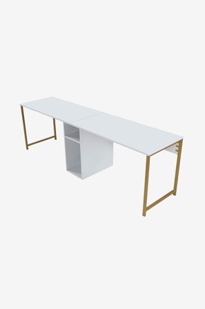 Homitis - Skrivebord Twin - Hvit - Skrivebord - Fra Homeroom