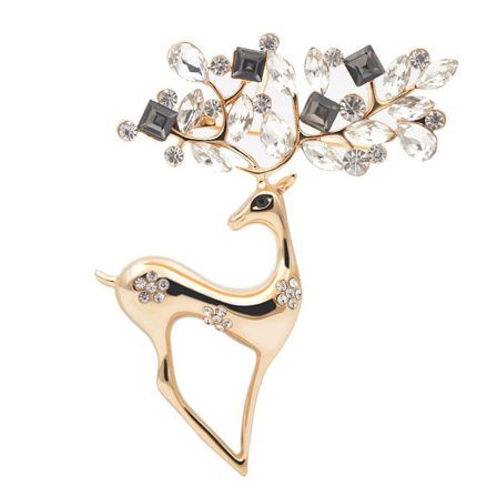 Rhinestone Renbrosch Dam Jul Ren Brooch Mode Anim