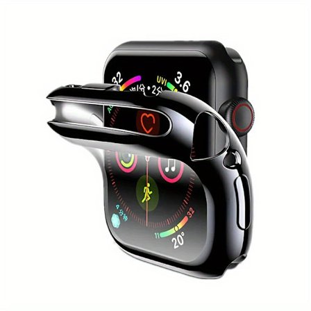 TPU Skærmbeskyttelsesetui Kompatibelt Apple Watch Series Stødsikkert Beskyttelsescover