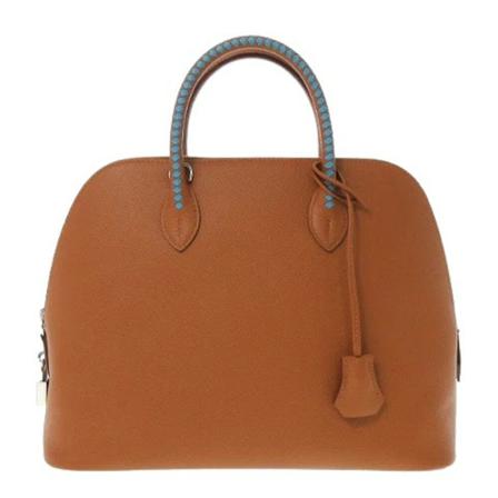 Hermès Vintage, Pre-owned Leather handbags Bruin, Dames, Maat:ONE Size