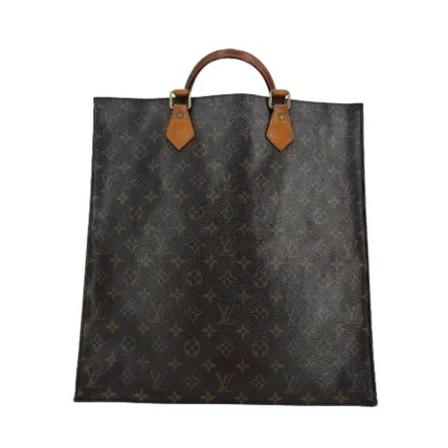 Louis Vuitton Vintage, Pre-owned Leather louis-vuitton-bags Bruin, Dames, Maat:ONE Size