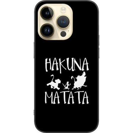 Apple Iphone 14 Pro Svart Skal Hakuna Matata