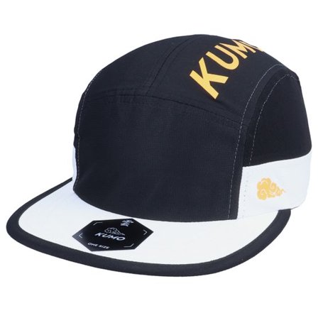 Kumo - Svart 5panel Keps - On Top Cloudfit Black/White 5-Panel @ Hatstore