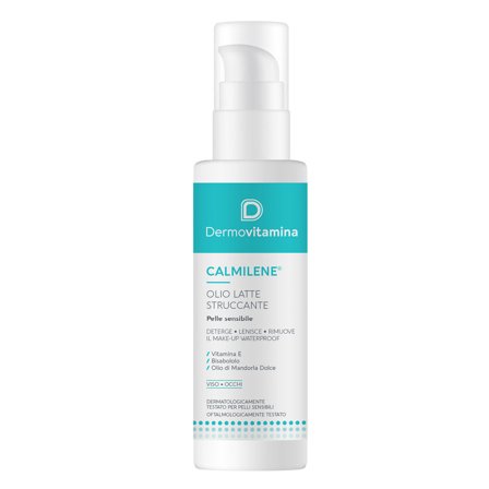 DERMOVITAMINA Calmilene Olio Latte Struccante 100ml - Olio detergente viso