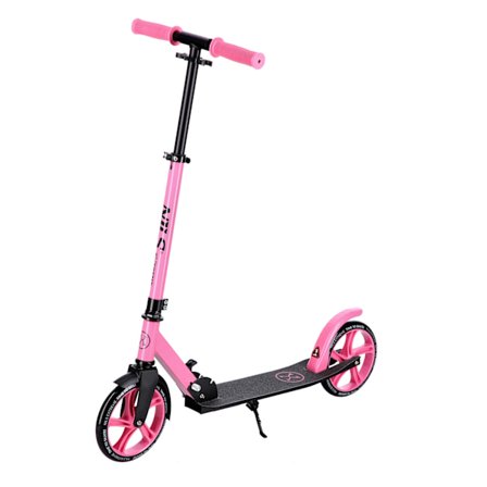 Pink scooter til børn – justerbar højde, let
