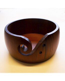 Garnschale Dunkelbraun - Textra