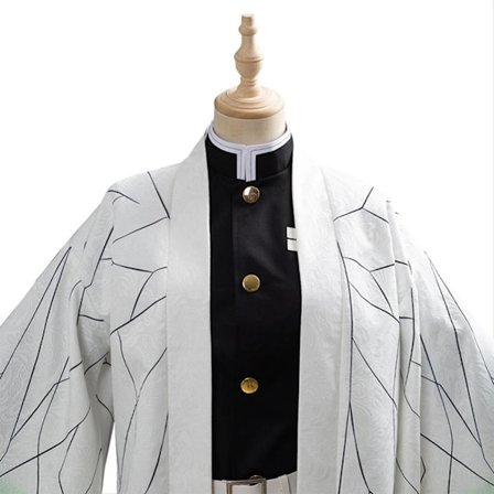 Mub- Kochou Shinobu Cosplay Kostyme for Barn og Voksne Anime Demon Slayer Cosplay Kostyme Kochou Anime Kimono Antrekk for Halloween