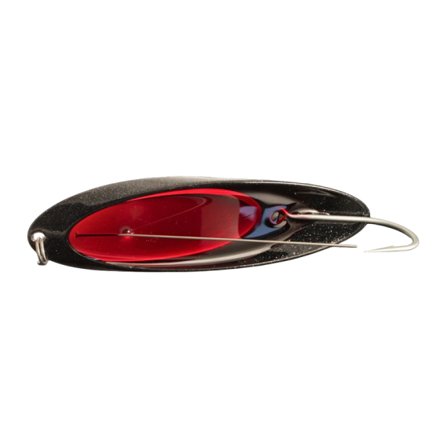 Norolan Pike Spoon Weedless 11 cm - Black Red