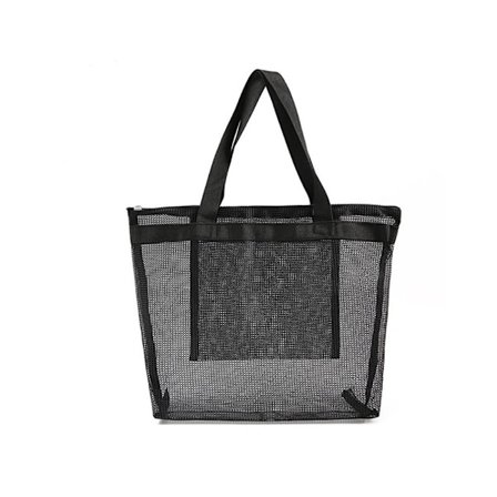 Beach Mesh Taske Toilettaske SORT