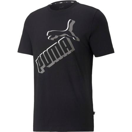 Shirts Puma Ess Logo Tee Svarta 188 - 191 Cm/xl