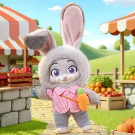 Original Zootopia Nick Judy Vekstreise Serie Blind Box Vinyl Plysjdukke Nøkkelring for Vesker Mystery Box Barneleke Bursdagsgave