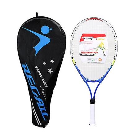 1 Sett Tennisracket i Aluminium med Bag - Sportslek for Barn og Tenåringer Blue 58.5X26X3cm