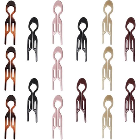 Hårspenner for kvinner - Hårspenner - Hårstylingtilbehør - 15 stk. U-formede hårspenner