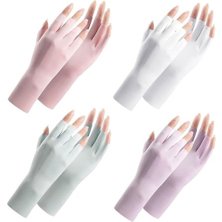Par - Handsker - Halve - Fingerhandsker - UV-beskyttende halve fingerhandsker til damer