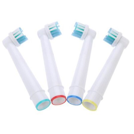 compatible Oral-B toothbrush heads 4-pack Sensitive Clean