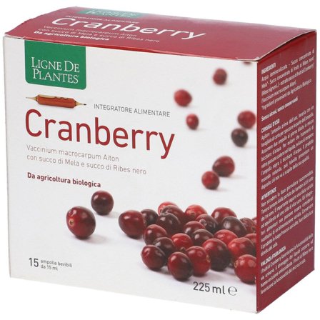 Ligne De Plantes Cranberry Bio 15 Ampolle
