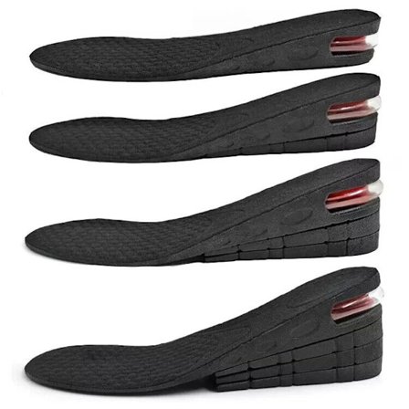 Height Increase Insoles for Men and Women,4-Layer 3.54-inch.