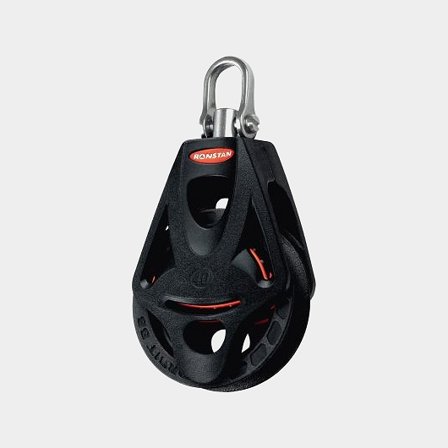 Ronstan Enkelblock med RF swivel och hundsvott