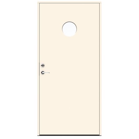 Swedoor Luna Ytterdörr vit (S 0502-Y) 988x2080 mm, Dörrar