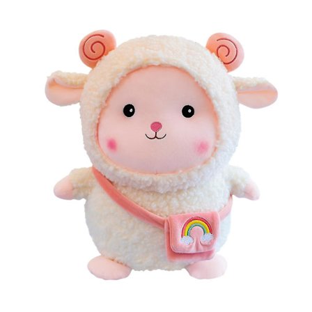 Fyldte Dyr Stoppet Dyr Får Blød Sød Plys Dukke Får Legetøj Får Plys Plys Fyldt Dyr Stoppet