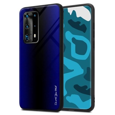Fodral till Huawei P40 PRO / P40 PRO+ Fodral i COBALT VIOLET Fodral Fodral Skydd i härdat glas och TPU silikon