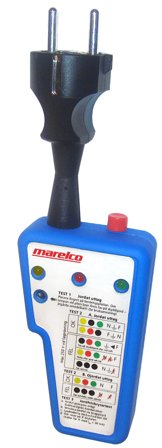 Marelco 42.4610 Vegguttakstester 230 V, Måleinstrumenter