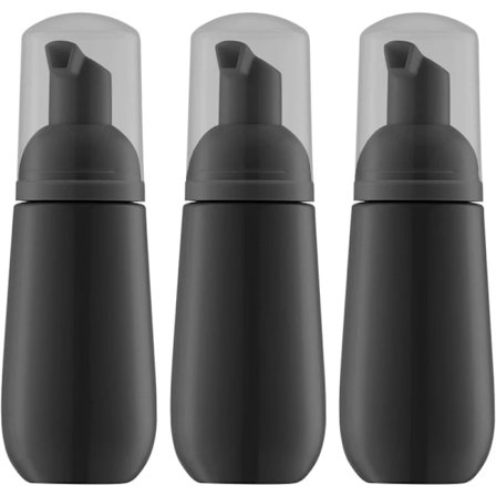 3 stykker 2oz skum flaske, 60ml tom rejse skummende pumpe dispenser