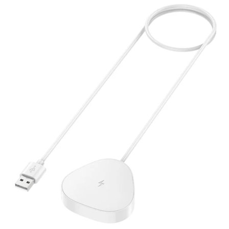 Trådløs oplader til Sonos Roam, dockingstation til opladningsvugge til Sonos Roam/Roam SL Bluetooth-kompatibel højttaler, hvid