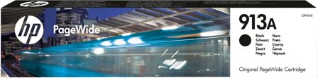HP 913A svart original PageWide-patron, 889296544654