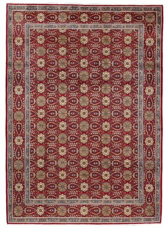 Moud Rug Oriental Dark Red/Brown (Wool, Persia)
