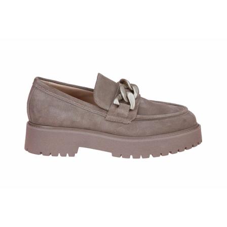 Nerogiardini, Loafers Grijs, Dames, Maat:40 EU