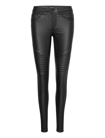 Onlnew Royal Reg Sk. Biker Coat Pnt Black ONLY