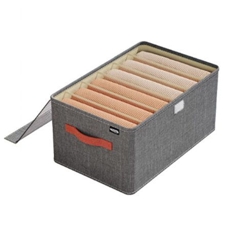 Klädbyxor Förvaringslåda Stor Kapacitet Underkläder Case med lock