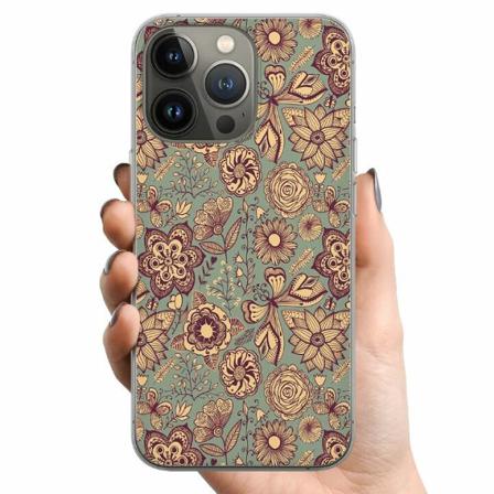 Apple Iphone 13 Pro Tpu Mobilskal Vintage Flowers