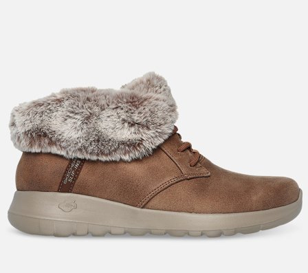 Skechers, Wide Fit: Slip-ins: On-the-GO Joy - Cozy Charm, 37,5, Dame