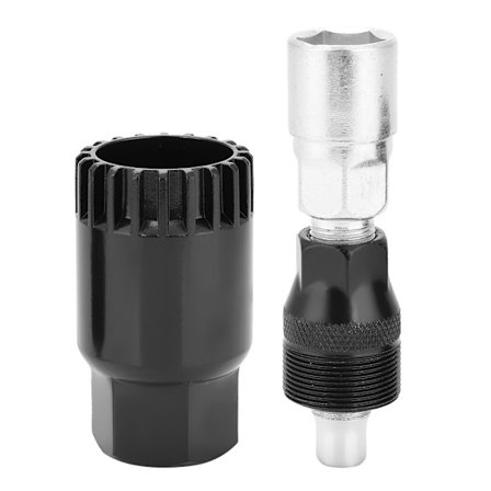 Sykkelkrank-uttrekker og bunnbrakett-fjerner - Sykkelreparasjonsverktøysett