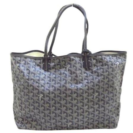 Goyard Vintage Pre-owned Belagd canvas totevskor grå, Dam Vintage Väskor, Dam, Storlek: ONE SIZE