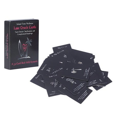 54 Kortlekar Tarotkort Engelska Belagt Papper Spådomsspel Festleksak