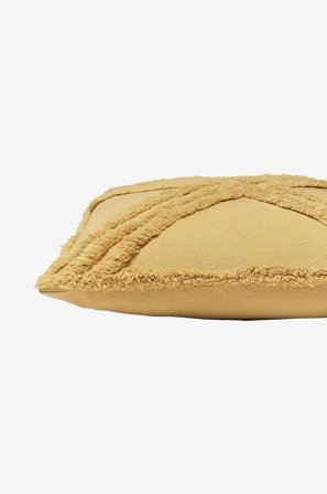 Svanefors - Tyynynpäällinen Sarah - Keltainen - Koristetyynyt & tyynynpäälliset - 45X45 - - Homeroom