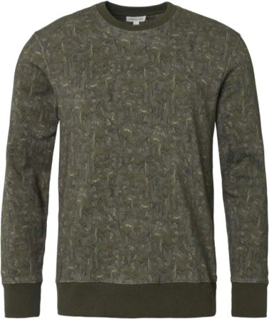 Chevalier Norton Sweatshirt Men All Over Elk Dark Green