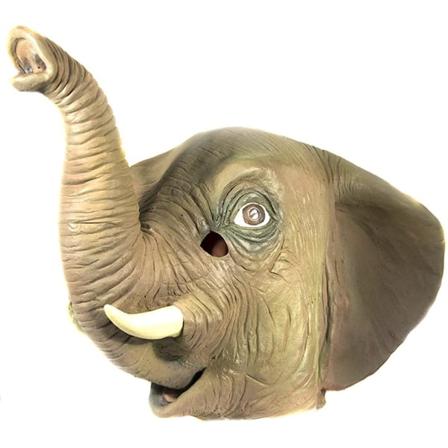Elephant Mask Party Huvudbonader Animal Cosplay rekvisita för Halloween