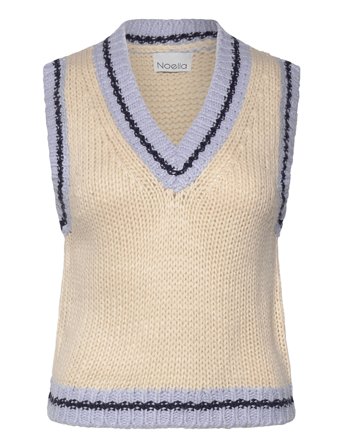 Kayanna Knit Vest Cream Noella