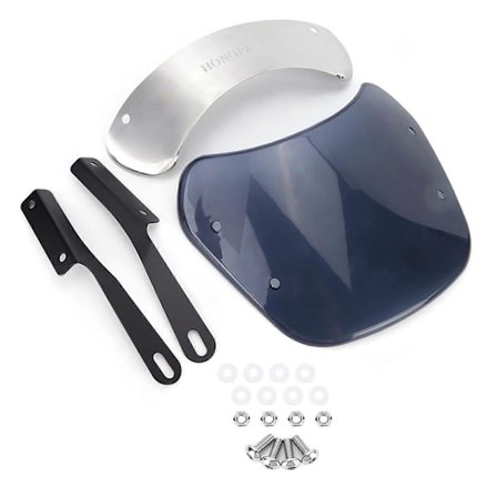 Universell Retro Rund Strålkastar Kåpa Främre Vindruta för 5-7 tum Strålkastare