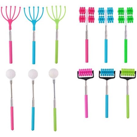 Udtrækkeligt massageapparat til afslapning og muskelpleje