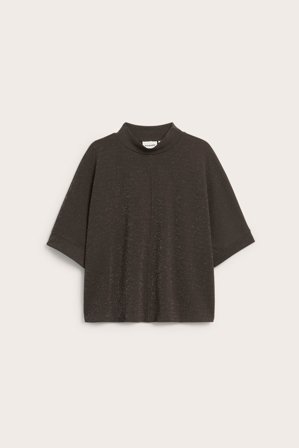 Kappahl | Kortermet topp | Mørkebrun