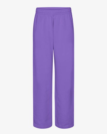 Organic Straight Leg Sweatpants - Ultra Violet - Female - L